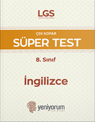 LGS Çek Kopar Süper Test 8. Sınıf İngilizce - Yeniyorum Yayınları