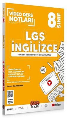 LGS 8. Sınıf İngilizce Video Ders Notları - 1