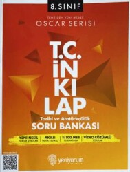 8. Sınıf LGS Oscar Serisi T.C. İnkılap Tarihi ve Atatürkçülük Soru Bankası - Yeniyorum Yayınları