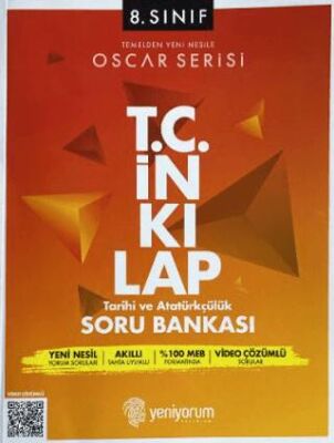 8. Sınıf LGS Oscar Serisi T.C. İnkılap Tarihi ve Atatürkçülük Soru Bankası - 1