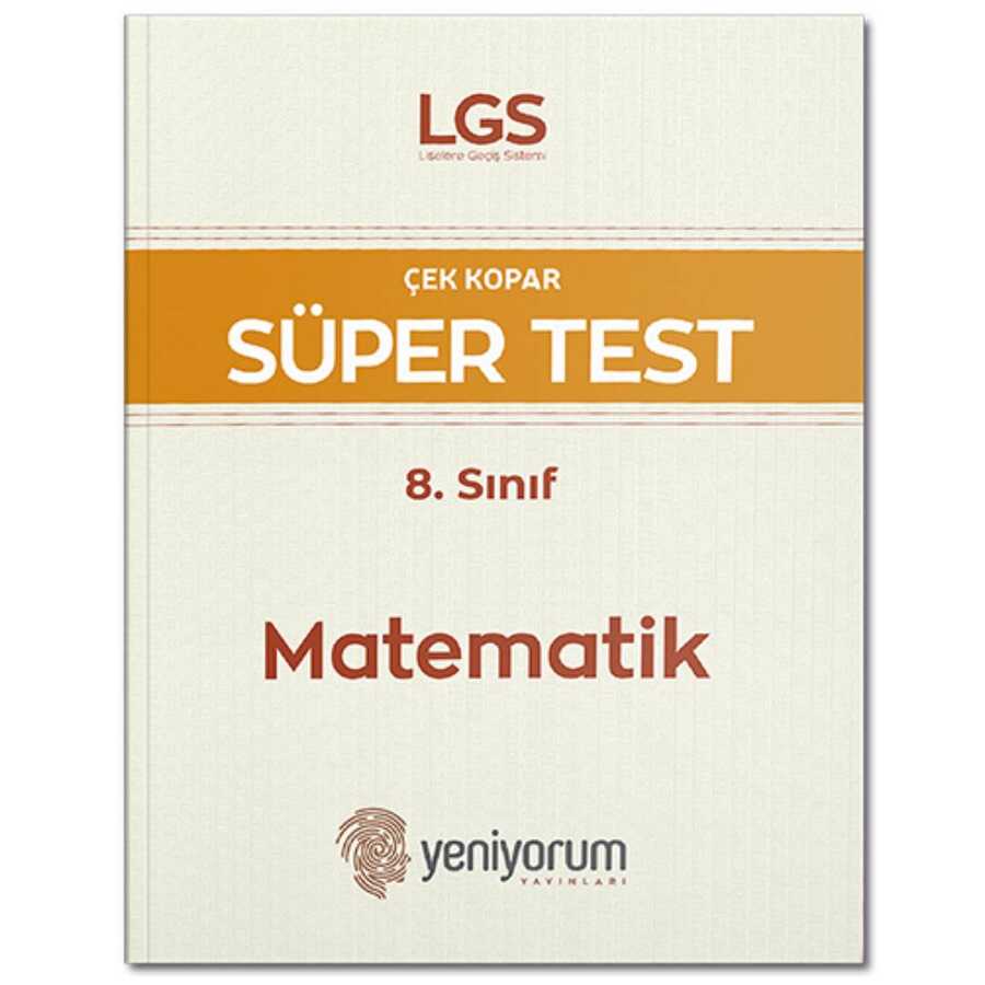 LGS Çek Kopar Süper Test 8. Sınıf Matematik