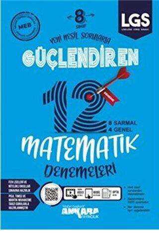 Ankara Yayıncılık LGS 8. Sınıf Matematik Güçlendiren Denemeleri