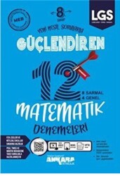 LGS 8. Sınıf Matematik Güçlendiren Denemeleri - Ankara Yayıncılık
