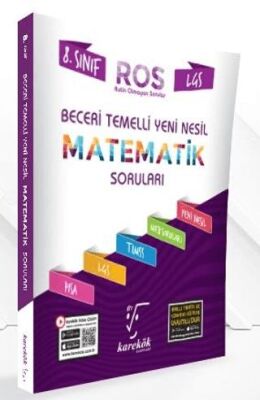 Karekök Yayıncılık LGS 8. Sınıf ROS Beceri Temelli Yeni Nesil Matematik Soruları - 1