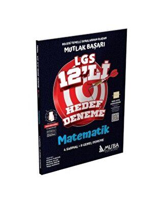 Muba Yayınları LGS 8.Sınıf Matematik 12 Li Hedef Deneme - 1