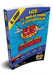 LGS 8. Sınıf SES Getirecek T.C İnkılap Tarihi ve Atatürkçülük 15 Deneme - Benim Hocam Yayınları
