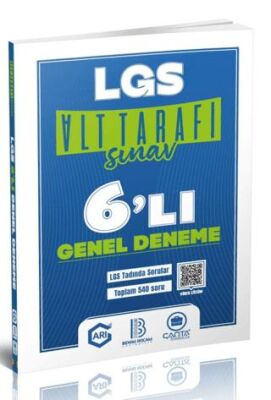 LGS Alt Tarafı Sınav 6 lı Genel Deneme - 1