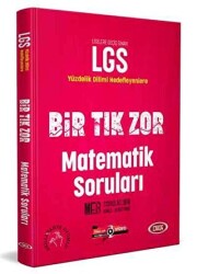 Data Yayınları LGS Bir Tık Zor Matematik Soruları - Data Yayınları