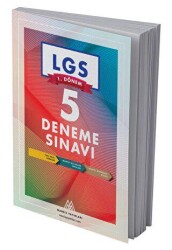 Marsis Yayınları LGS Birinci Dönem 5 Deneme Sınavı - Marsis Yayınları