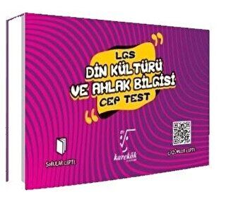 Karekök Yayıncılık LGS Cep Test Din Kültürü ve Ahlak Bilgisi - 1