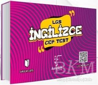 Karekök Yayıncılık LGS Cep Test İngilizce