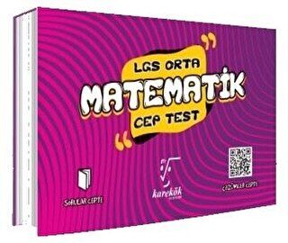 Karekök Yayıncılık LGS Cep Test Matematik Orta - 1