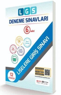 Farklı Sistem Yayınları LGS Deneme Sınavları 6x12 Deneme - 1