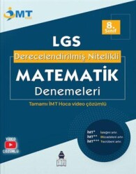 İMT Matematik İMT Hoca 8. Sınıf LGS Derecelendirilmiş Nitelikli Matematik Denemeleri - İMT Matematik