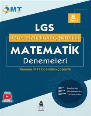 İMT Matematik İMT Hoca 8. Sınıf LGS Derecelendirilmiş Nitelikli Matematik Denemeleri - 1