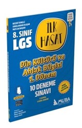 Muba Yayınları LGS Din Kültürü ve Ahlak Bilgisi İlk Hasat 10 Deneme Sınavı 1.Dönem Muba Yayınları - Muba Yayınları