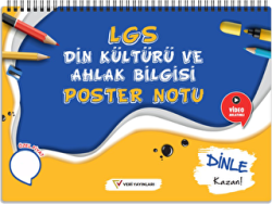 LGS Din Kültürü ve Ahlak Bilgisi Poster Notu - Veri Yayınları