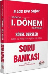 Editör Yayınevi 8. Sınıf LGS Eve Sığar 1. Dönem Sözel Soru Bankası - Editör Yayınevi