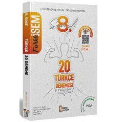 LGS Farklı İsem 8. Sınıf Türkçe 20`li - İSEM Yayıncılık
