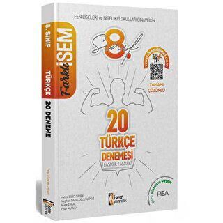 LGS Farklı İsem 8. Sınıf Türkçe 20`li - 1