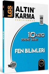 Altınkarma LGS 8. Sınıf  Fen Bilimleri 10*20 Branş Deneme - Altın Karma Yayınları - Bayilik