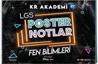 KR Akademi Yayınları LGS Fen Bilimleri Poster Notları