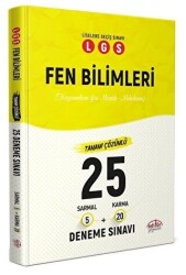 Editör Yayınevi LGS Fen Bilimleri 25 Branş Denemesi Nasıl Çözülür - Editör Yayınevi