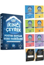 LGS İkinci Çeyrek Poster Notlar Soru Fasikülleri 2. Çeyrek - KR Akademi Yayınları