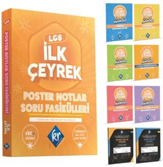 LGS İlk Çeyrek Poster Notlar Soru Fasikülleri - 1