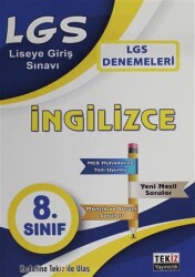 Tekiz Yayıncılık LGS İngilizce Denemesi 8. Sınıf - Tekiz Yayıncılık