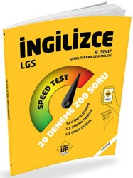Speed Up Publishing LGS İngilizce Genel Tekrar Denemeleri - Speed Up Publishing