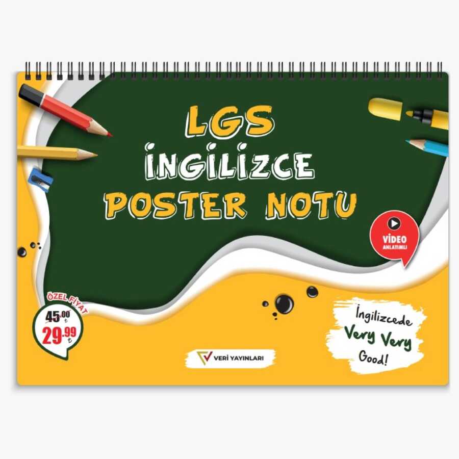 LGS İngilizce Poster Notu