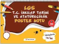LGS T.C. İnkılap Tarihi ve Atatürkçülük Poster Notu - Veri Yayınları