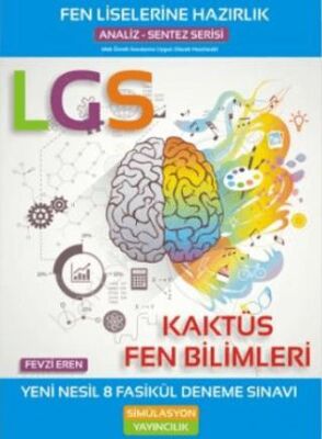 Simülasyon Yayıncılık LGS Kaktüs Fen Bilimleri Yeni Nesil 8 Fasikül Deneme Sınavı - 1