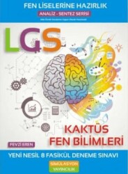 LGS Kaktüs Fen Bilimleri Yeni Nesil 8 Fasikül Deneme Sınavı - Simülasyon Yayıncılık