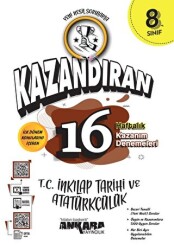 LGS Kazandıran 16 Haftalık T.C İnkılap Tarihi ve Atatürk Kazanım Denemeleri - Ankara Yayıncılık
