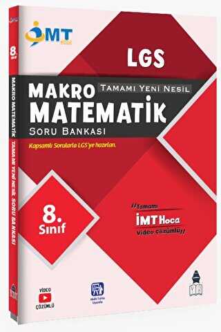 İMT Matematik LGS Makro Matematik Tamamı Yeni Nesil Soru Bankası