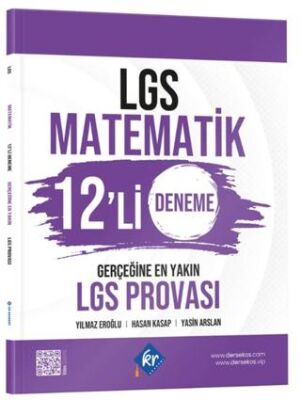 LGS Matematik 12`li Deneme Gerçeğine En Yakın LGS Provası - 1