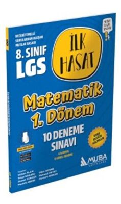 Muba Yayınları LGS Matematik İlk Hasat 10 Deneme Sınavı 1.Dönem Muba Yayınları - 1