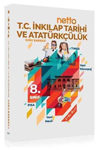 Referans Yayınları Netto Lgs 8. Sınıf Yeni Nesil T.C. İnkılap Tarihi ve Atatürkçülük Soru Bankası