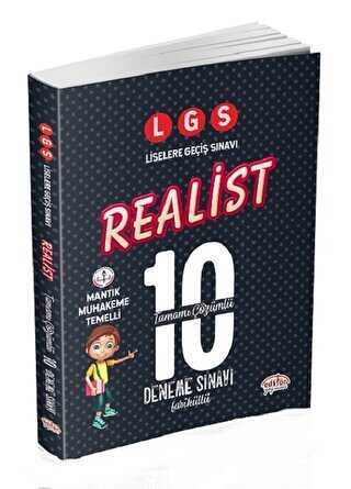 Editör Yayınevi LGS Realist Tamamı Çözümlü 10 Deneme Sınavı Fasiküllü
