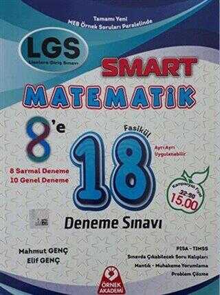 Örnek Akademi LGS Smart Matematik 18 Deneme Sınavı