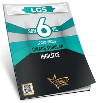LGS Son 6 Yıl İngilizce Çıkmış Sorular 2020-2025 - 1