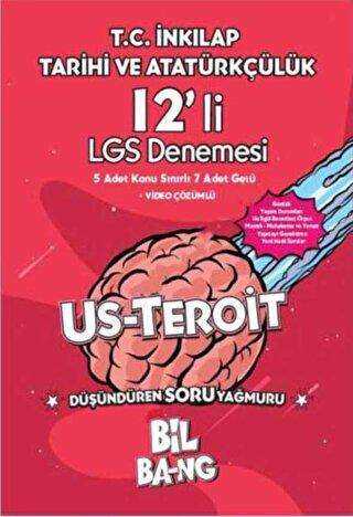 Kültür Yayıncılık LGS T.C. İnkılap Tarihi ve Atatürkçülük Bilbang Usteroit 12 li Deneme