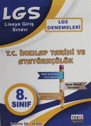 Tekiz Yayıncılık LGS T.C. İnkılap Tarihi ve Atatürkçülük Denemesi 8. Sınıf - Tekiz Yayıncılık