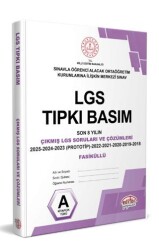 LGS Tıpkı Basım Çıkmış Sorular ve Çözümleri - Editör Yayınevi