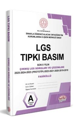 LGS Tıpkı Basım Çıkmış Sorular ve Çözümleri - 1