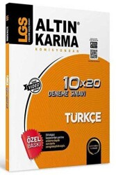 Altınkarma LGS 8. Sınıf  Türkçe 10x20 Branş Deneme - Altın Karma Yayınları - Bayilik