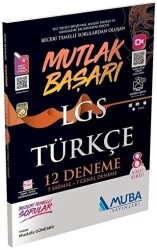 8. Sınıf Türkçe LGS Mutlak Başarı 12 Deneme - Muba Yayınları