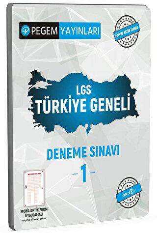 Pegem Akademi Yayıncılık 2021 LGS Türkiye Geneli Deneme Sınavı 1